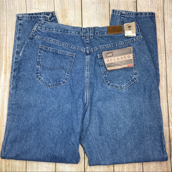 Lee Denim - New LEE Relaxed Tapered Leg Jeans Denim Blue